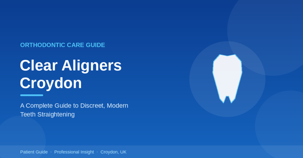 Clear Aligners Croydon: A Complete Guide to Modern, Discreet Teeth Straightening